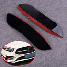2x Front Bumper Fog Lamp Cover Canards Fit For Benz W177 Hatchback Sedan AMG ss