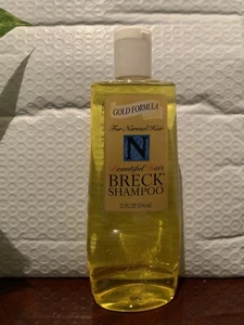 💥Vintage Breck Shampoo For Normal Hair Gold Formula 12oz HTF DISCONTINUED -RARE - Picture 1 of 3