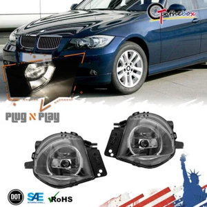 PARA BMW 325I 330I 2006 07-08 328I LENTE TRANSPARENTE PARACHOQUES FAROS ANTINIEBLA CON INTERRUPTOR - Imagen 1 de 10