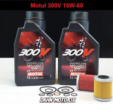 Produktbild - Service Kit Ölwechsel Ölfilter Motul 300V 15W60 passt für KTM 690 Duke/R ab 2012