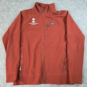 Patagonia Sidesend Soft Shell Jacket Full Zip Red Men’s Size Large L - Picture 1 of 11