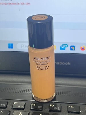 Shiseido Perfect Refining Foundation O 80 Reisegrösse 0,5 Unzen/15 ml - NEU OHNE KARTON - Bild 1 von 2