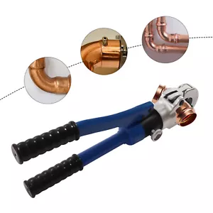 Copper Pipe Crimper Fittings Pressing Pliers Hydraulic Pipe Crimping Tool AU - Picture 1 of 24