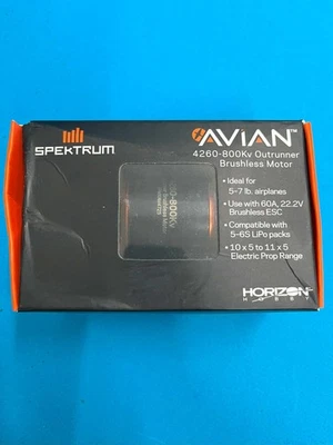 Spektrum Accessories Avian 4260-800Kv Outrunner Brushless Motor SPMXAM4725 - Image 1 of 4