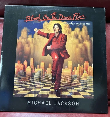 Michael Jackson Blood On The Dance Floor HIStory In The Mix Epic 68000 2 Vinyl - Image 1 of 4