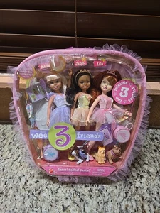 Neue ungeöffnete Barbie 2004 Wee 3 Friends Tanz Tanz Tanz. Stacie Janet Lila Pets - Bild 1 von 10