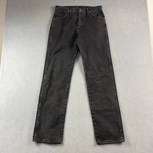 Wrangler Jeans Herren 30 x 34 schwarz 13 MWZ verwaschen Western Rodeo Cowboy Workwear - Bild 1 von 7