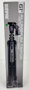 Sunpak - PlatinumPlus Ultra 6000PG 61" Tripod - Black - Picture 1 of 6
