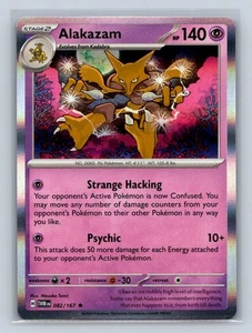 Alakazam Holo Rare NM #082/167 SV06: Twilight Masquerade Pokemon TCG Card - Picture 1 of 2