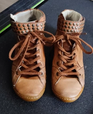 Pataugas Veritable 1950 cuir marron (Taille 37) - Photo 1/4