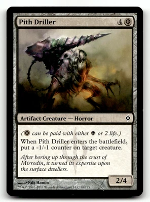 Pith Driller 69 Normal C New Phyrexia LP - Image 1 of 2