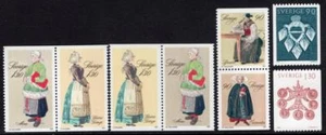 SWEDEN MNH 1979 SG1021-6 Peasant Costumes and Jewellary - Picture 1 of 1