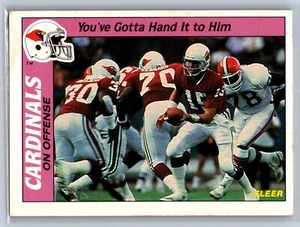 1988 Fleer Team Action You've Gotta Hand It to Him (Offense) #33 Cardinals - Picture 1 of 2