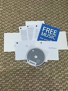 Apple Original iPod & iTunes 2003 Install Software CD Instructions 2Z691-4686-A - Picture 1 of 3