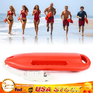 3 Handle Lifeguard Rescue Can Swimming Float Rescue Buoy for Open Water Rescue - Picture 1 of 12