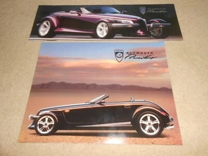 1997 PLYMOUTH PROWLER BROCHURE plus HUGE 1999 PROWLER CATALOG / 2-For-1 Deal - Picture 1 of 2