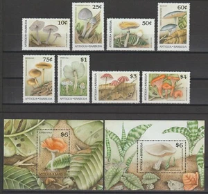 ANTIGUA & BARBUDA 1989 SG 1313/1320 + MS 1321 MNH - Picture 1 of 1