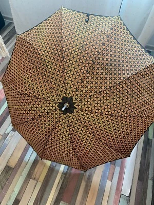 Vintage umbrella parasol USSR  Russia 1970's LV style  Good condition - Image 1 of 4