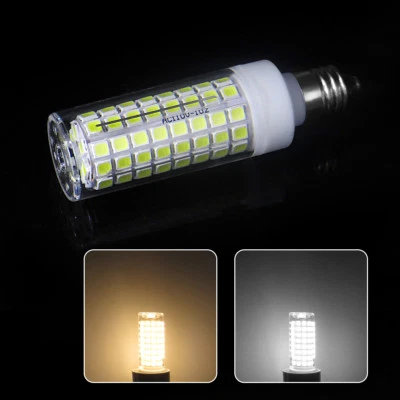 E11 LED bulb 7W 110V 102Led Ceramics Ceiling Fans Lights White/Soft White Lamp - Image 1 of 4