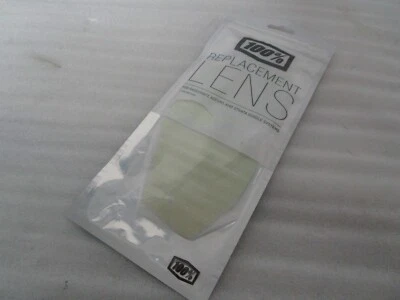 100% Gafas Racecraft Accuri Strata Lente de Repuesto ESPEJO DORADO Foto 1 de 3