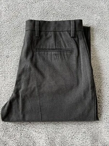 Dockers Signature Khakis Pants Mens Size 34x32 Gray Flex Stretch Straight Fit - Picture 1 of 2