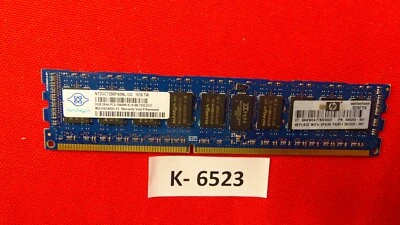 Nanya 2GB PC3-10600R ECC Server RAM Memory NT2GC72B8PA0NL-CG 6GB Kit - Image 1 of 2