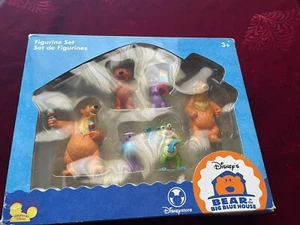 Bear In The Big Blue House Figures Treelo Pip & Pop Rare Disney Store Open Box - Picture 1 of 24