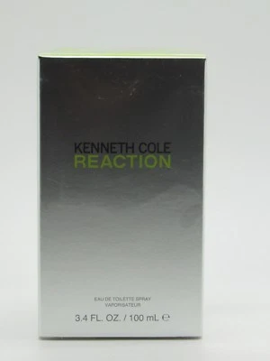 REACTION by Kenneth Cole Men Colonia 3.4 OZ / 100 ml EDT Nuevo en Caja Foto 1 de 3