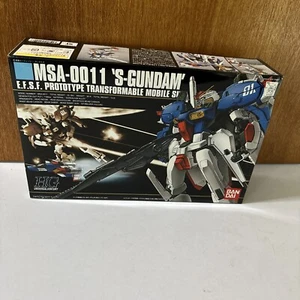 MSA-0011 S-Gundam E.FS.F Prototype Mobile Suit Gundam HGUC 2001 Gunpla - Picture 1 of 9