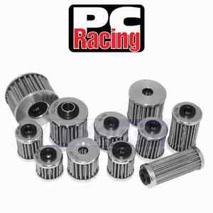 PC Racing FLO Drop In Stainless Steel Oil Filter for 2002-2005 Kawasaki fi