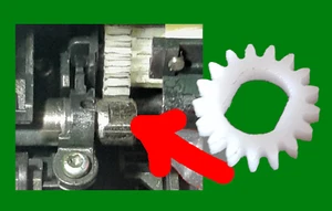 Ingranaggio per HP Officejet Pro 9010 Fino 9016 9018 9020 9023 8012 8014 8021 22 - Bild 1 von 1
