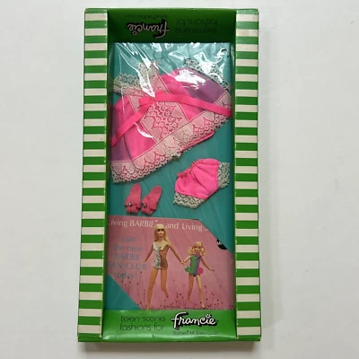 Vintage Barbie FRANCIE # 3453 Snooze News HOT PINK Complete, New in Packaging, - Image 1 of 4