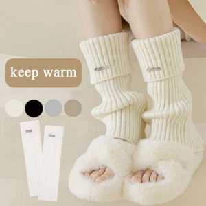 Womens Party Legwarmers Knitted Dance 80s Costume Leg Warmers Legging Socks ∠ - Picture 1 of 28