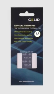 Gelid Solutions GP Ultimate 1.5mm Thick Thermal Pad 120 x 20 x 1.5 mm W/mK 15 - Afbeelding 1 van 7