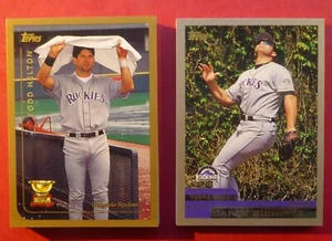 1999 & 2000 Topps Colorado Rockies Team Sets with Traded (35 Cards) - Bild 1 von 5