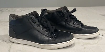 American Eagle Outfitter Shoes Mens 10 Fashion Sneakers Faux Leather  Black - Image 1 of 4