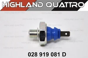 Audi ur quattro / coupe 80 / 90 oil pressure switch 028919081D - Picture 1 of 1