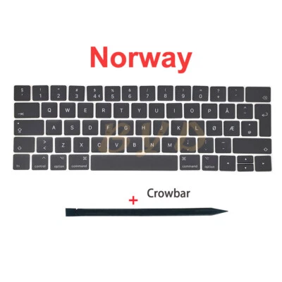 New Norway Keycaps For Macbook Pro Retina 13" A1706 15" A1707 2016 2017 Year - Image 1 of 4