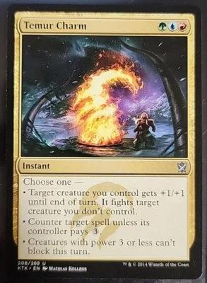 MTG Temur Charm Khans of Tarkir 208/269 Regular Uncommon - Image 1 of 2