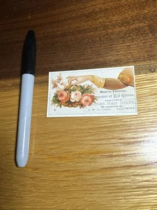 Martin Emerich Trade Card-Human Hair Goods-Baltimore, Md.  U398 - Picture 1 of 2