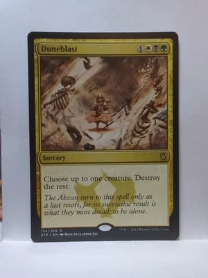 MTG Duneblast KTK Khans of Tarkir 174 Rare - Image 1 of 2