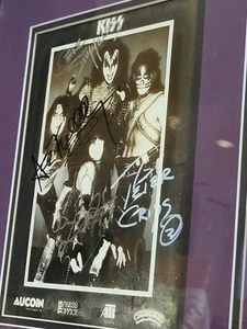 Arte de beso enmarcado y firmado desde Las Vegas *Vintage* - Imagen 1 de 12
