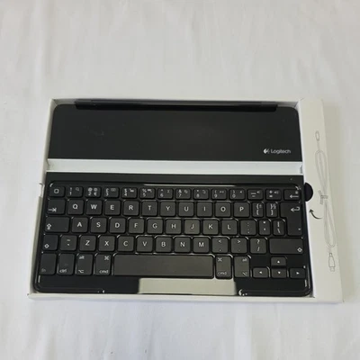 Logitech Ultrathin Keyboard Cover Bluetooth Designed for iPad 2, 3rd Generation - Image 1 of 3
