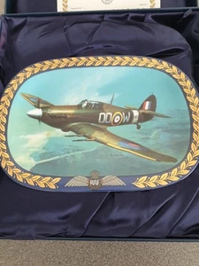 Hurricane Wings Of Victory By Roy Huxley Collectors Plate - Picture 1 of 8