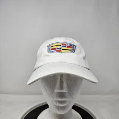 Gorra Cadillac Gorra Correa Trasera Blanco Bordado Cresta Hombre Coche Logo Algodón Clásico Foto 1 de 4