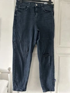 M&S mom jeans - Size 12 Ink Blue - Picture 1 of 5