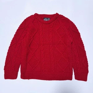Artesania Alan Knit Sweater Arganile Cable Knit Thick Unisex used - Picture 1 of 7
