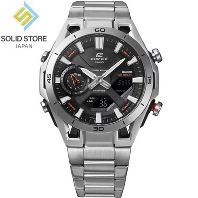 Reloj solar CASIO EDIFICE Sospensione ECB-2300YD-1AJF Bluetooth plateado 45,8 mm Foto 1 de 4