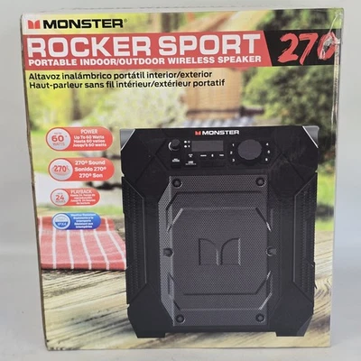 Rocker 270 Sport | Portable Indoor/Outdoor Wireless Speaker, 60 Watts, Up to ... - Image 1 of 4