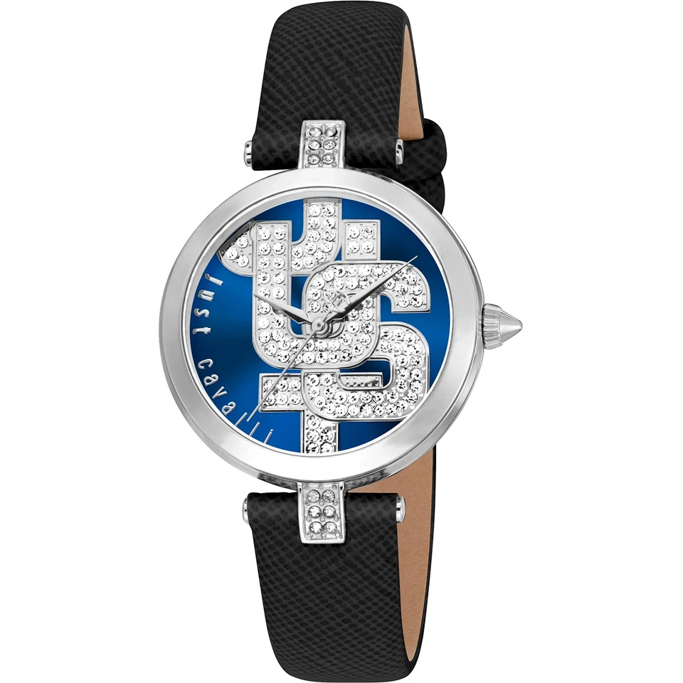 Just Cavalli Women's Maiuscola Blue Dial Watch - JC1L241L0015 - Image 1 of 1